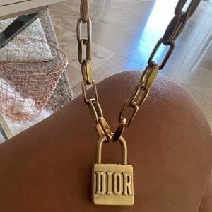 Lock necklace